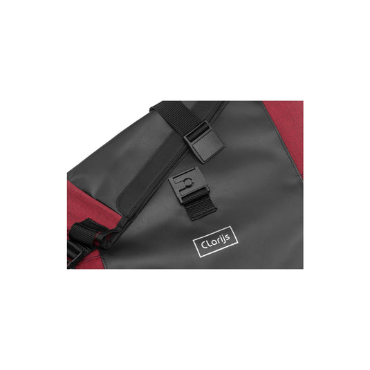 Clarijs fietstas solobag 24l zwart-rood