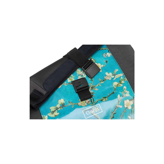 Clarijs fietstas solobag 24l van gogh almond blossom