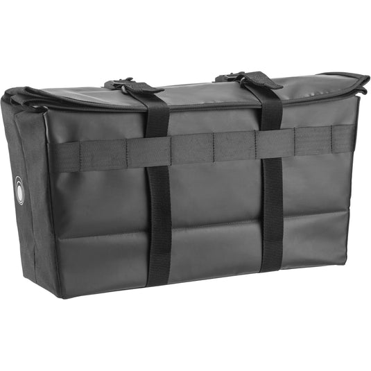 Clarijs - longtail fietstassen set - 58l - zwart - 4 stuks
