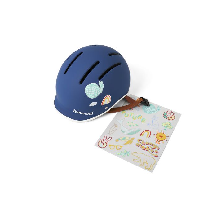 Load image into Gallery viewer, Thousand jr. helmet stickers - jr. activist
