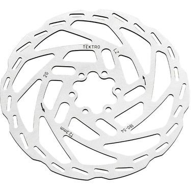 Tektro remschijf tr180-54 180mm 2,3mm 6-gaats zilver