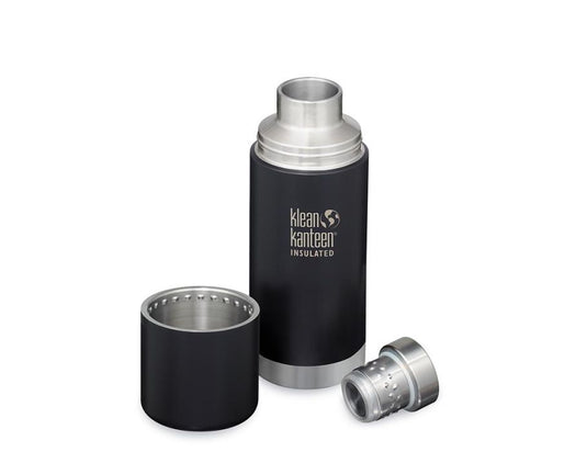 Klean kanteen thermosfles tk pro - shale black - 25 oz 739 ml