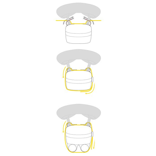 Topeak elementa seatbag - green - m
