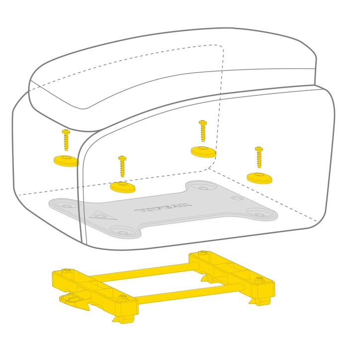 Load image into Gallery viewer, Topeak mtm trunkbag ex (mik - racktime)
