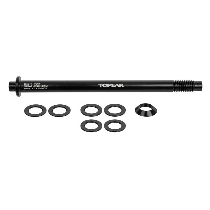 Load image into Gallery viewer, Topeak z__i___rak series thru-axle - pitch 1.75mm thread - sram maxle
