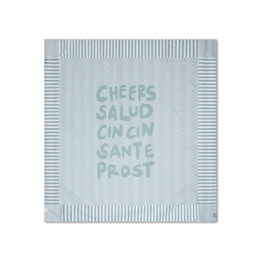 Cheers | groene microvezel handdoek 180 x 180 cm