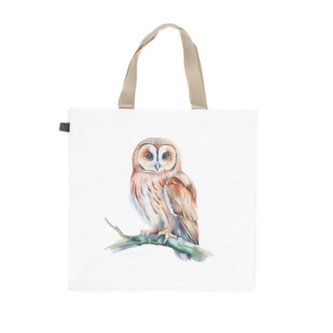 Esschert design boodschappentas aquarel bosdier ass 40x14,5x40cm pp