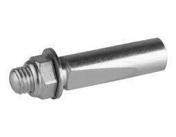 Algi crankspie ø9mm - zilver