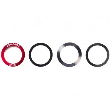 Reduceerset Elvedes - trapas verloop van 24 mm naar 22 mm GXP (4 delig)
