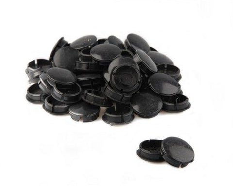 Vinty cover cap for crankset cotterless ø25mm black 50pcs.