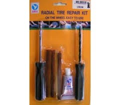 Tubeless repair kit w/cord