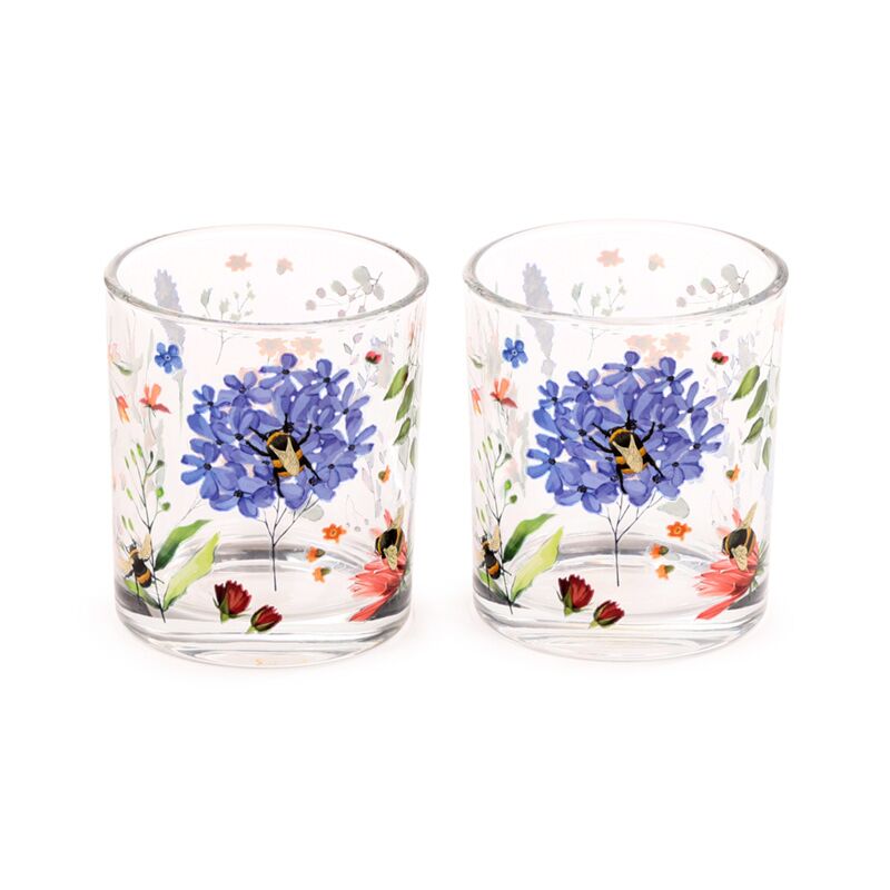Load image into Gallery viewer, Nectar meadows set 2 glazen drinkglazen 250ml
