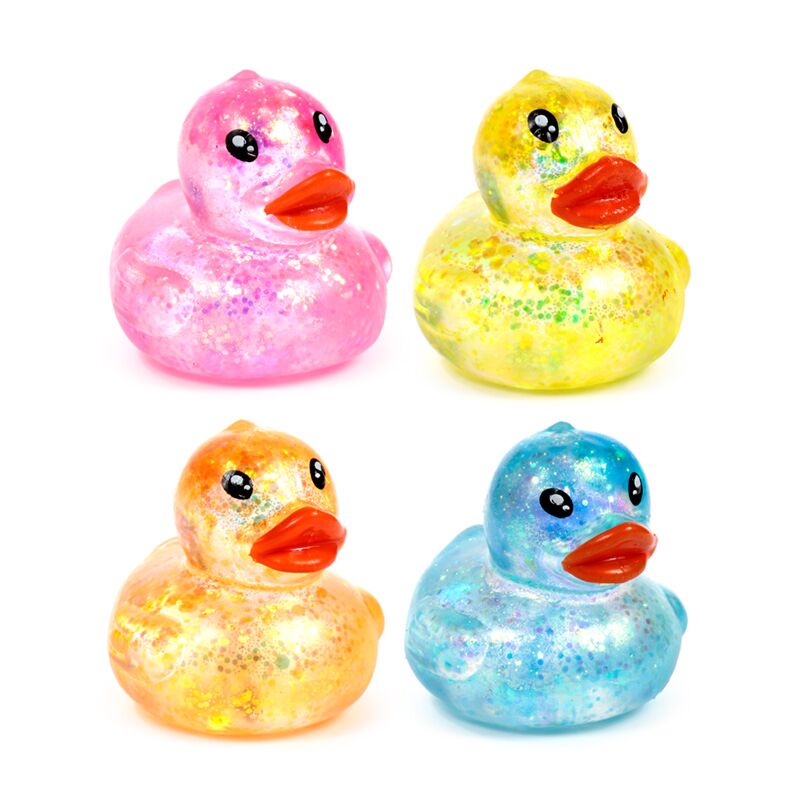 Load image into Gallery viewer, Maltose glitter eend stress knijpspeelgoed
