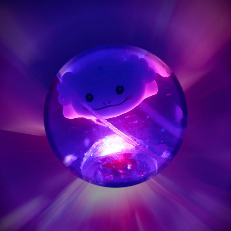 Load image into Gallery viewer, Axolotl hoogstuiterende led flitsende stuiterbal
