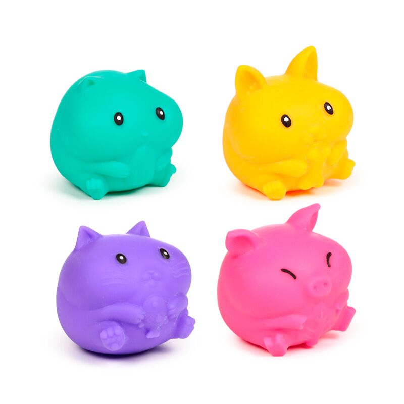 Load image into Gallery viewer, Schattig dier maltose knijpbaar neon stress speelgoed
