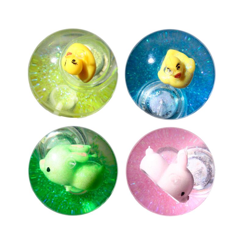 Load image into Gallery viewer, Springtime lente eend hoogstuiterende led flitsende stuiterbal
