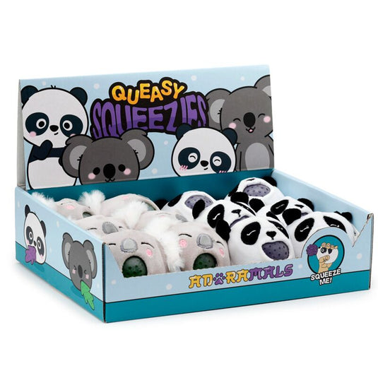 Queasy squeezies adoramals panda en koala knijp speelgoed