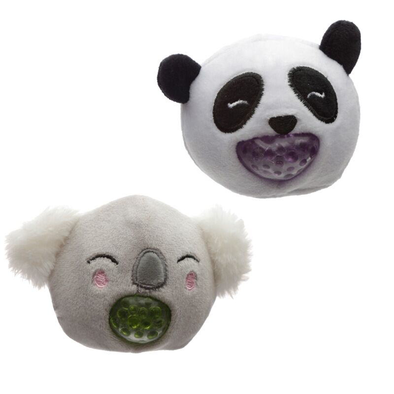Load image into Gallery viewer, Queasy squeezies adoramals panda en koala knijp speelgoed
