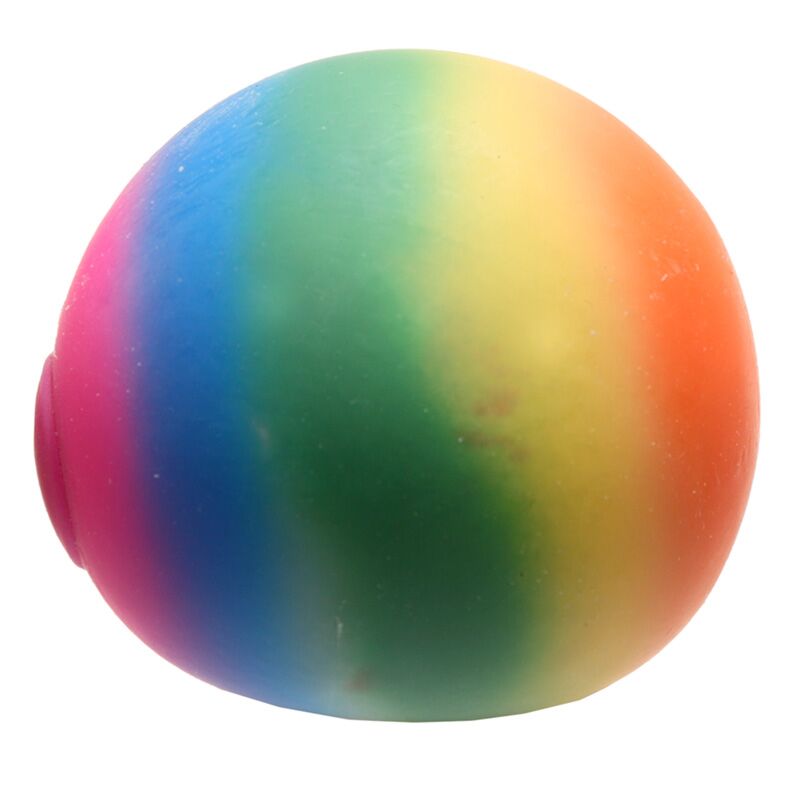 Load image into Gallery viewer, Regenboog knijp speelgoed stress ball 9cm
