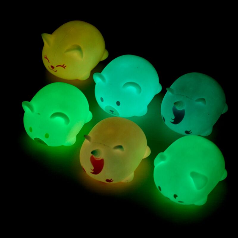 Load image into Gallery viewer, Stretch glow-in-the-dark kat speelgoed
