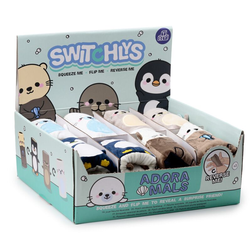 Load image into Gallery viewer, Switchlys adoramals pinguïn otter walrus zeehond speelgoed
