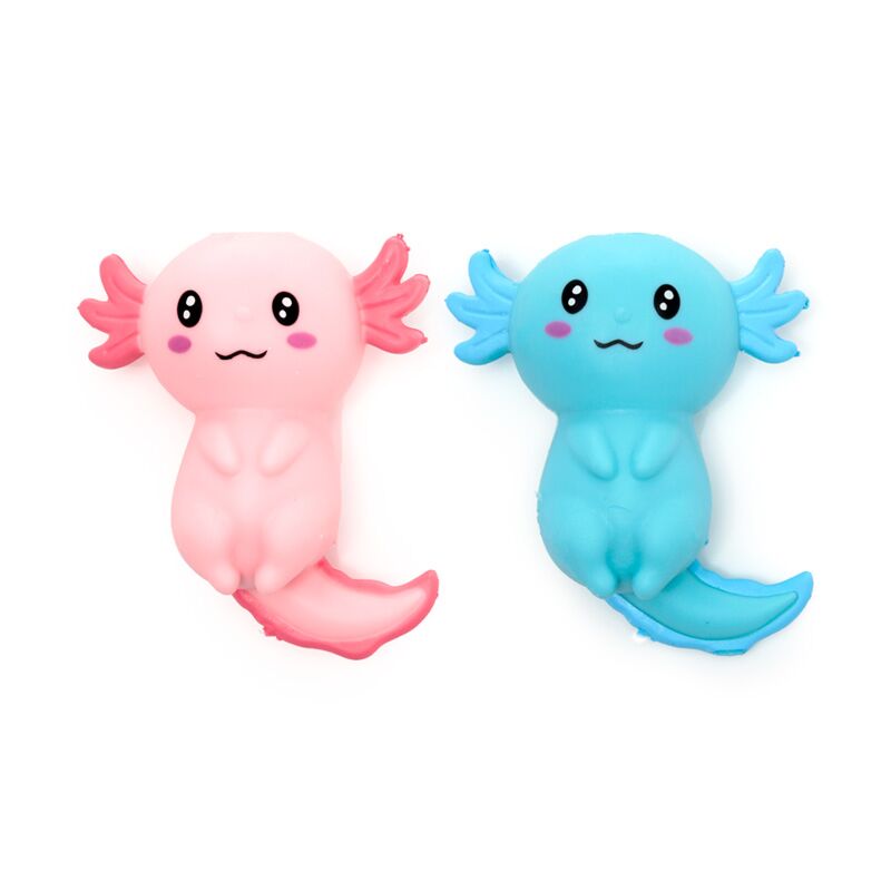 Load image into Gallery viewer, Stretch knijp speelgoed axolotl
