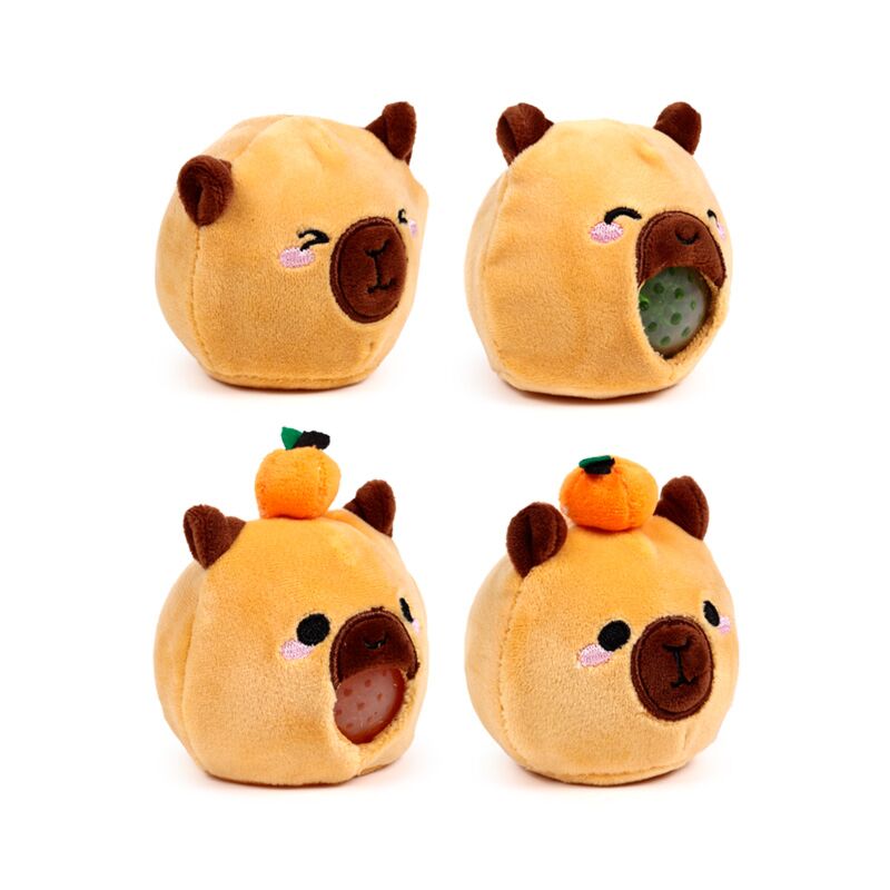 Load image into Gallery viewer, Queasy squeezies adoramals capybara pluche knijp speelgoed
