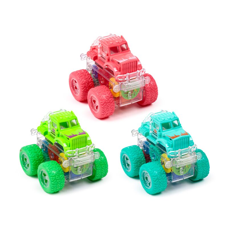 Load image into Gallery viewer, Stunt tractor frictie duw trek actiespeelgoed
