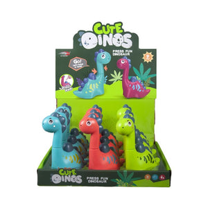 Press go schattige dinosaurusactiespeelgoed