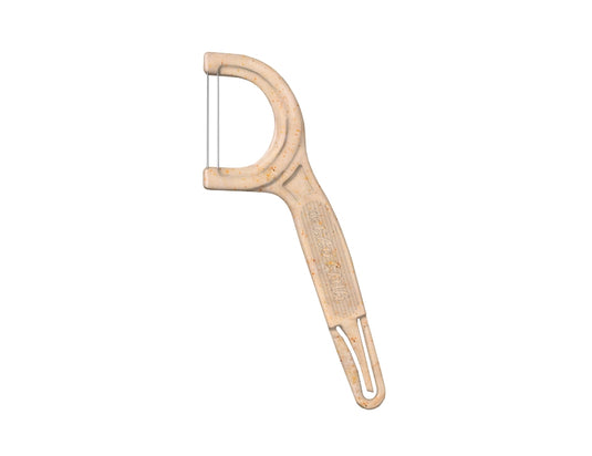 The eco gang tandenstokers met flosdraad - mint