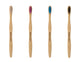 The eco gang bamboe tandenborstel - soft - 4 stuks - mix