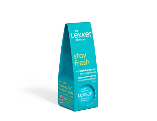 The lekker company deodorant - pepermunt rozemarijn - stay fresh