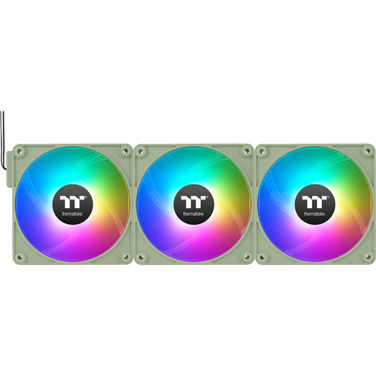 Thermaltake ct140 ex argb sync pc cooling fan matcha green (