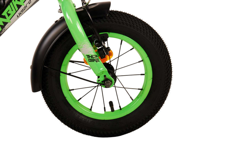 Load image into Gallery viewer, Volare Thombike Kinderfiets - Jongens - 12 inch - Zwart Groen
