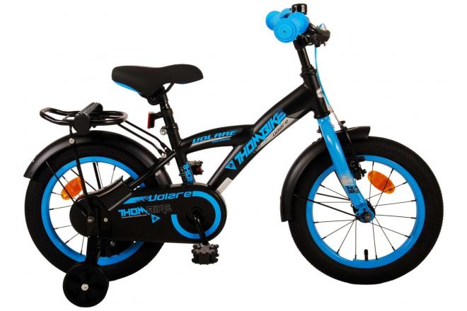 Load image into Gallery viewer, Volare Thombike Kinderfiets - Jongens - 14 inch - Zwart Blauw
