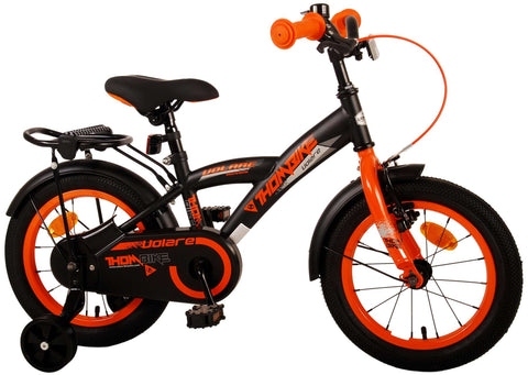 Volare Thombike Kinderfiets - Jongens - 14 inch - Zwart Oranje