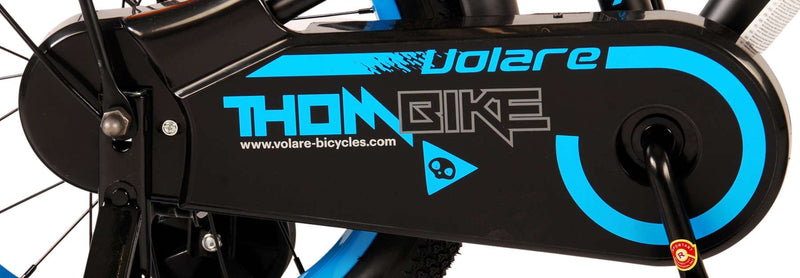 Load image into Gallery viewer, Volare Thombike Kinderfiets - Jongens - 16 inch - Zwart Blauw
