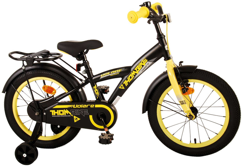 Load image into Gallery viewer, Volare Thombike Kinderfiets - Jongens - 16 inch - Zwart Geel
