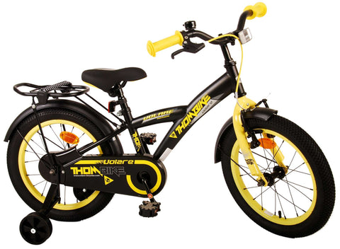 Volare Thombike Kinderfiets - Jongens - 16 inch - Zwart Geel