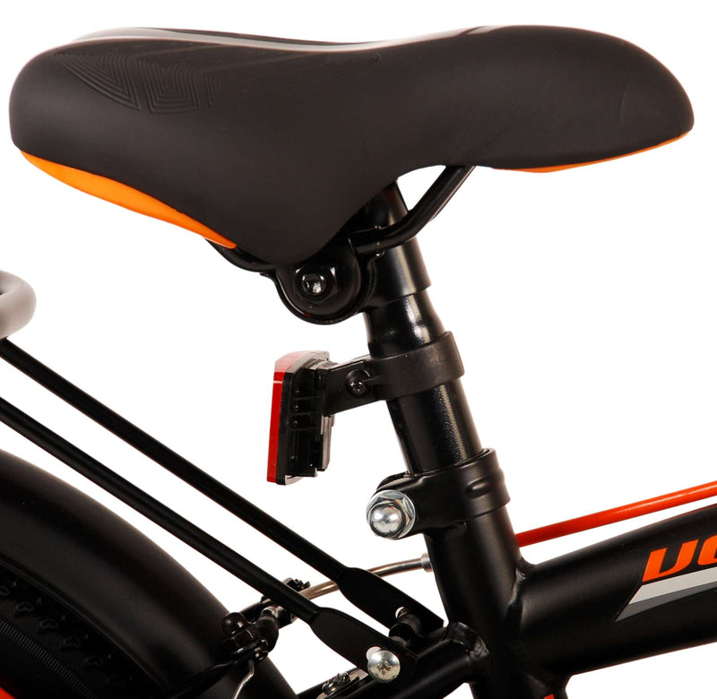 Load image into Gallery viewer, Volare Thombike Kinderfiets Jongens 16 inch Zwart Oranje Twee Handremmen
