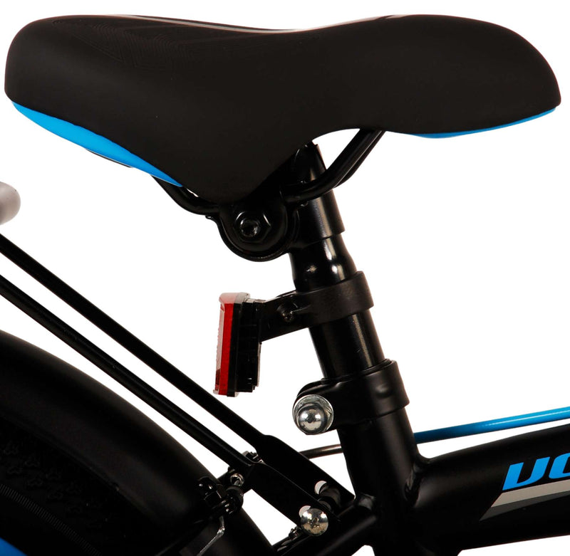 Load image into Gallery viewer, Volare Thombike Kinderfiets Jongens 18 inch Zwart Blauw Twee handremmen
