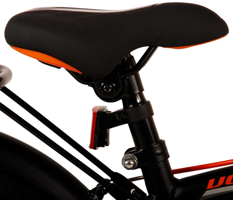 Load image into Gallery viewer, Volare Thombike Kinderfiets Jongens 18 inch Zwart Oranje Twee handremmen
