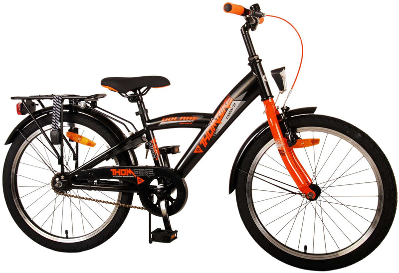 Load image into Gallery viewer, Volare Thombike Kinderfiets Jongens 20 inch Zwart Oranje

