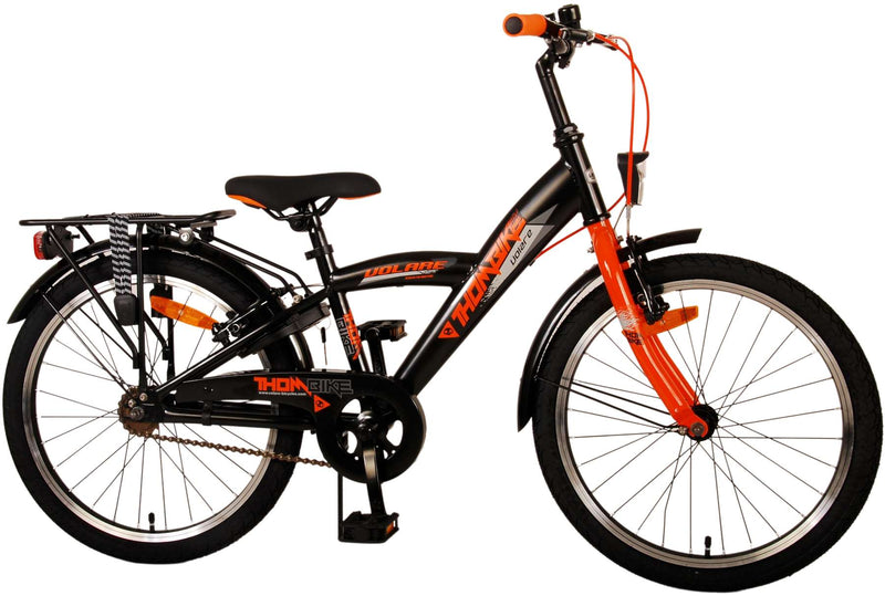 Load image into Gallery viewer, Volare Thombike Kinderfiets - Jongens - 20 inch - Zwart Oranje - Twee Handremmen
