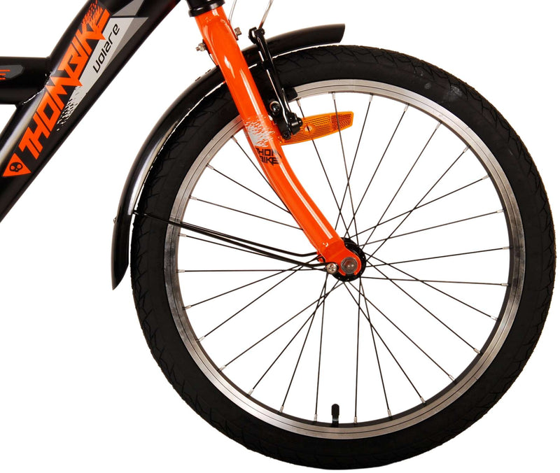 Load image into Gallery viewer, Volare Thombike Kinderfiets Jongens 20 inch Zwart Oranje
