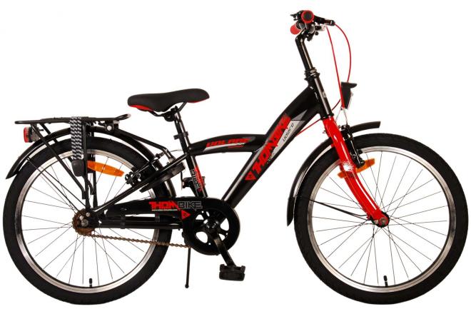 Load image into Gallery viewer, Volare Thombike Kinderfiets Jongens 20 inch Zwart Rood Twee Handremmen
