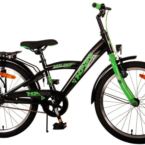 Volare Thombike Kinderfiets - Jongens - 20 inch - Zwart Groen