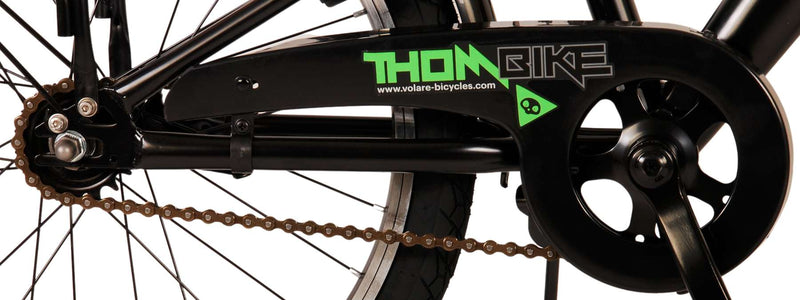 Load image into Gallery viewer, Volare Thombike Kinderfiets - Jongens - 20 inch - Zwart Groen
