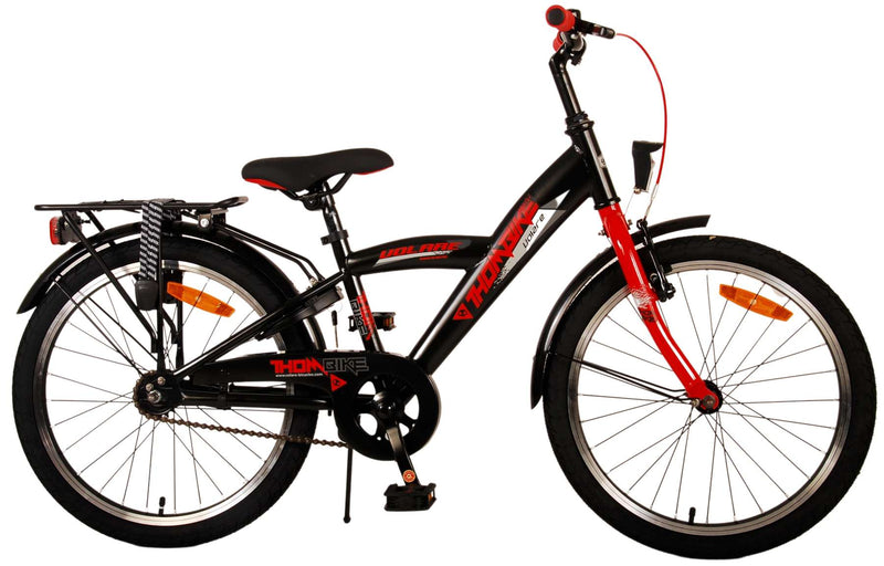 Load image into Gallery viewer, Volare Thombike Kinderfiets - Jongens - 20 inch - Zwart Rood

