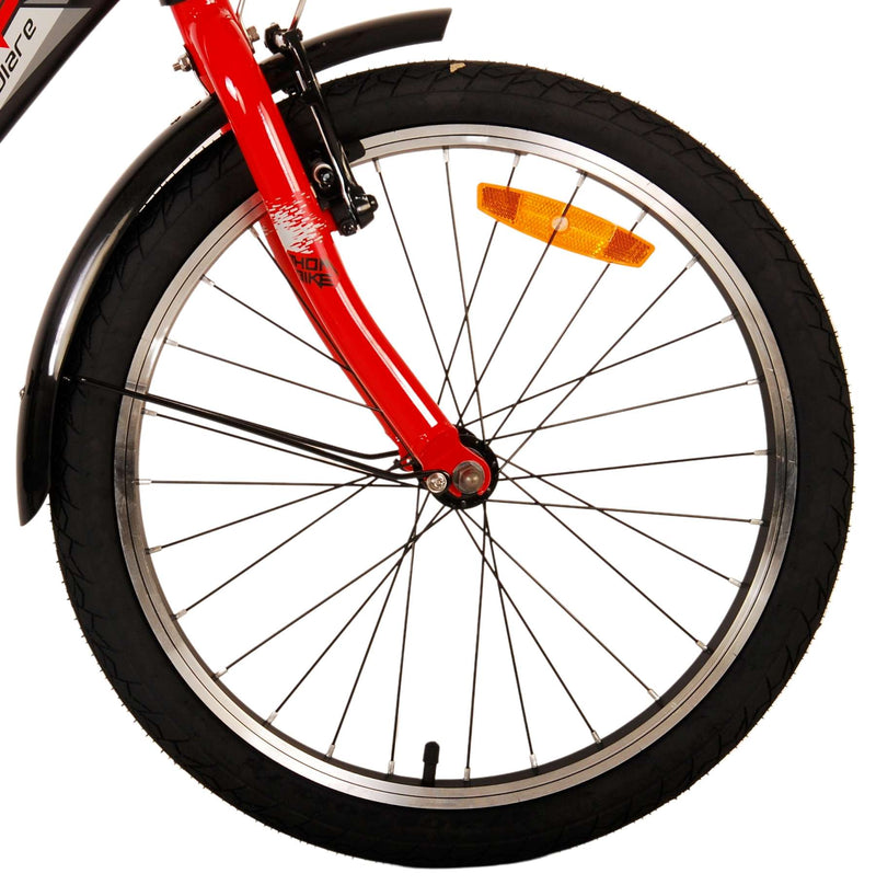 Load image into Gallery viewer, Volare Thombike Kinderfiets - Jongens - 20 inch - Zwart Rood
